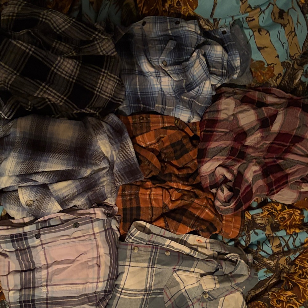 Women’s  Plaid Shirt Collection (7)